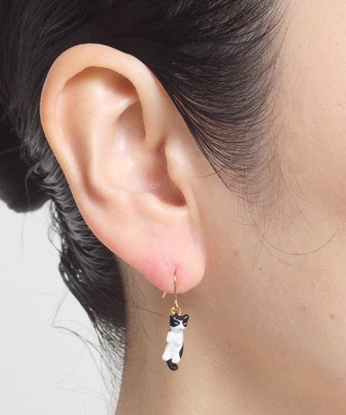 gargle（ガーグル） ピアス ガーグル：アニマルシリーズ つままれ猫