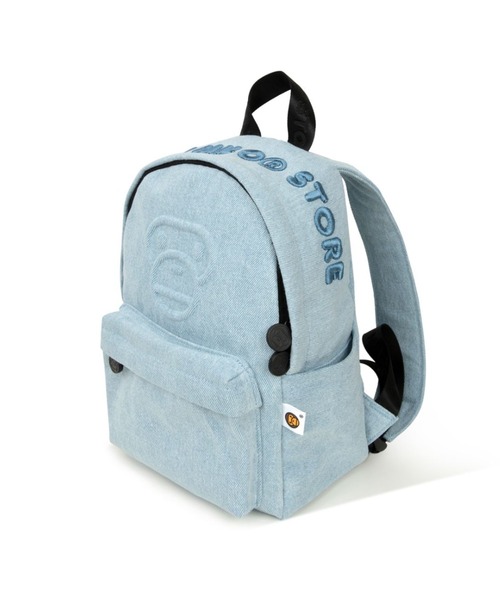 A BATHING APE デイバック リュック BABY MILO DENIM MINI
