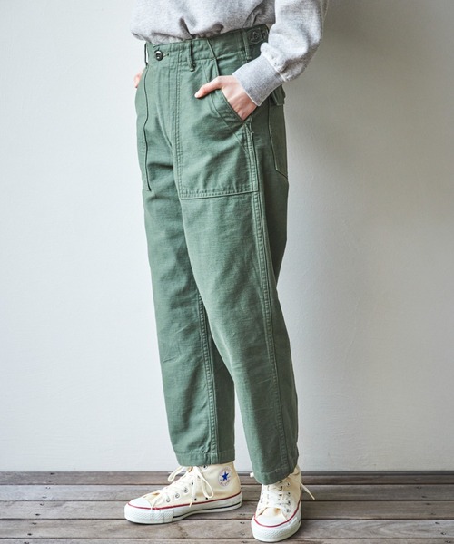 orSlow 「orSlow」 カーゴパンツ 2 オリーブ レディース