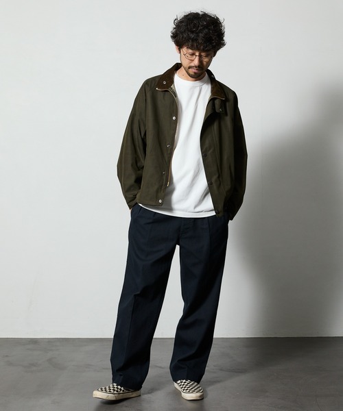 basic edition ツータックチノパンツ W32 L32 FREAK'S STORE マルチサイズ チノパン ワイドシルエット