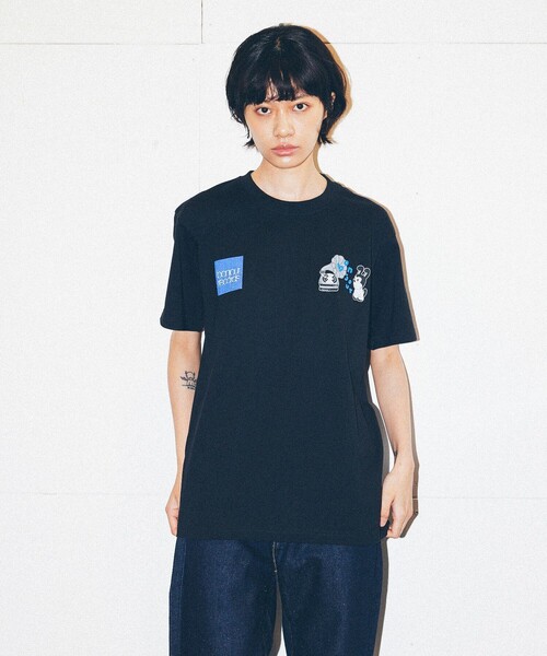 tシャツ 「chocomoo×bonjour records DOG君」 Tee レディース メンズ