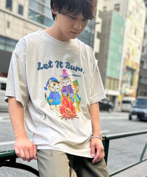 MILKBOY（ミルクボーイ） tシャツ LET IT BURN Tシャツ メンズ