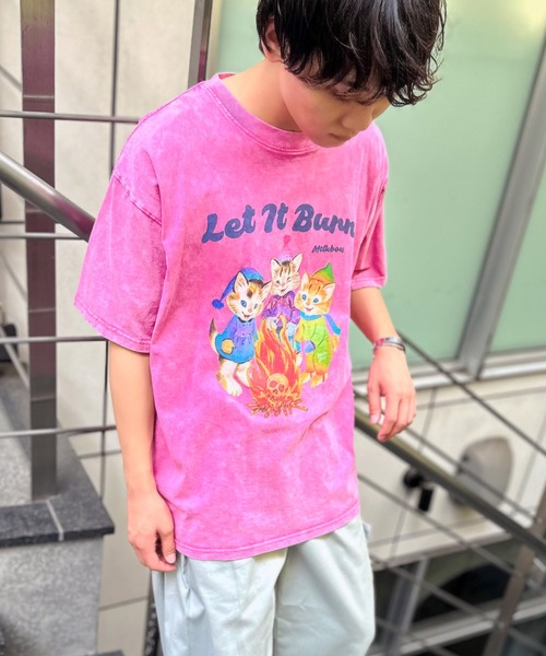 MILKBOY（ミルクボーイ） tシャツ LET IT BURN Tシャツ メンズ
