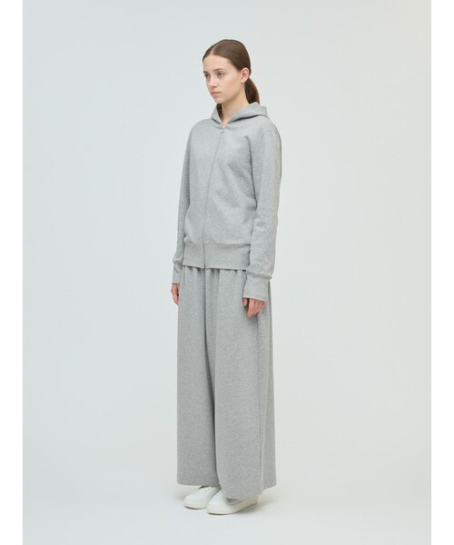 mizuiroind（ミズイロインド） パンツ スウェットワイドイージーパンツ  