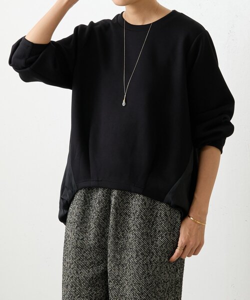 BEARDSLEY（ビアズリー） tシャツ 割繊コンビプルオーバー レディース