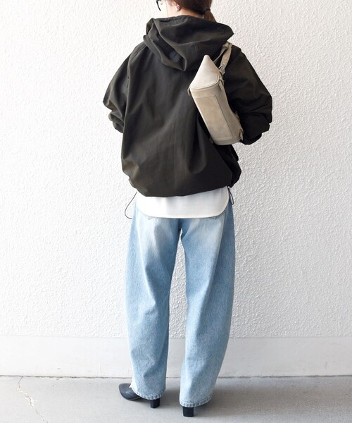 SHIPS any マウンテンパーカー ウインドブレーカー any: ハーフジップ