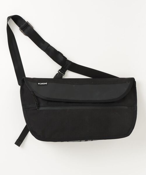 CHROME シンプルメッセンジャーバッグ 黒 CHROME / SIMPLE MESSENGER - SHRED