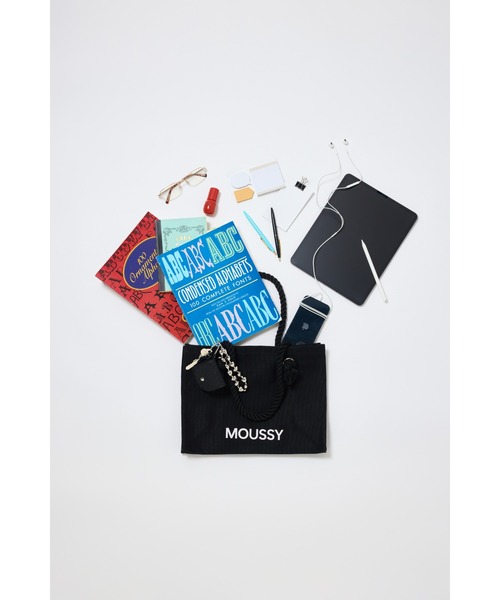 MOUSSY（マウジー） トートバッグ MOUSSY SOUVENIR CANVAS バッグ 