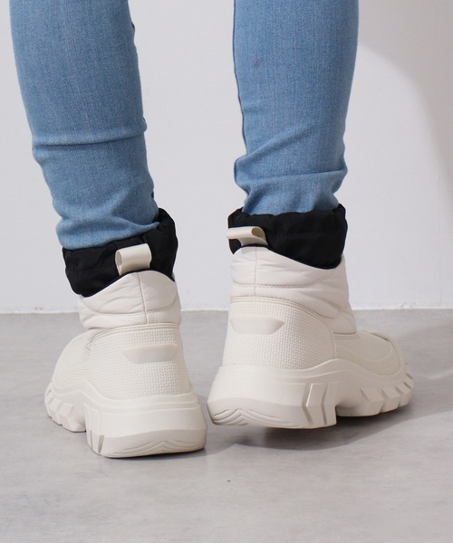 HUNTER（ハンター） ブーツ 23cm ホワイト×ブラック レディース