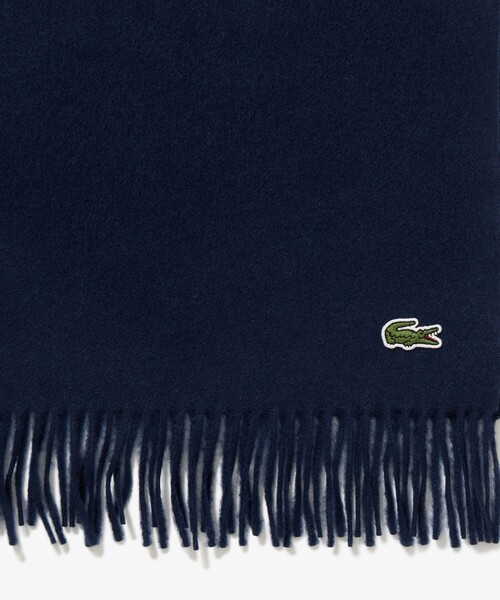 LACOSTE（ラコステ） マフラー メリノウールスクールマフラー メンズ