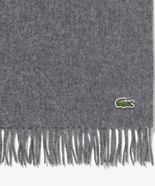 LACOSTE（ラコステ） マフラー メリノウールスクールマフラー メンズ