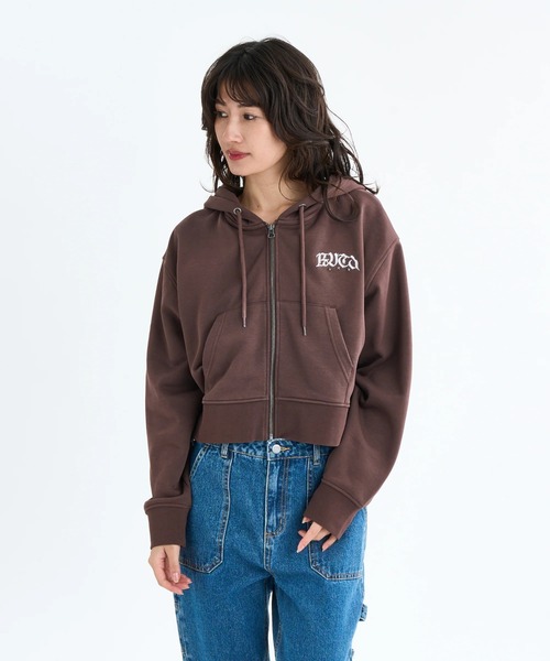 RVCA（ルーカ） パーカー レディース NEAT ZIP HOODIE パーカー 「2025 
