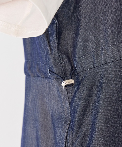 「LAVEANGE」 半袖ワンピース 5L ブラック レディース_画像3