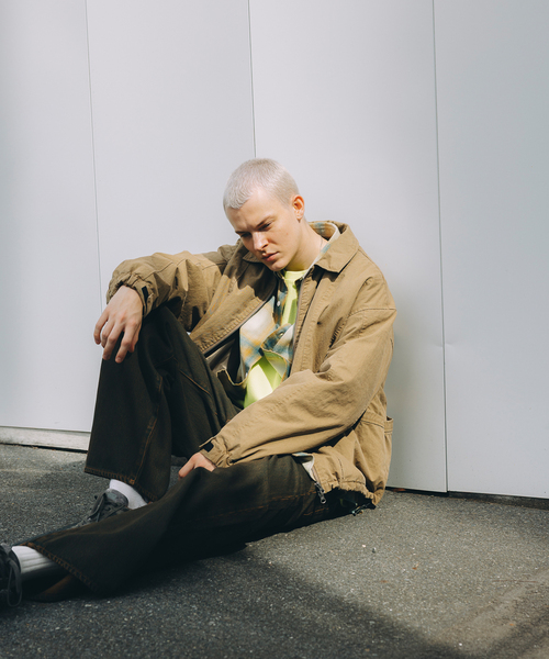 Quigley × JOURNAL STANDARD / ブルゾン/M/コットン/GRN JOURNAL STANDARD（ジャーナルスタンダード） コート ジャケット