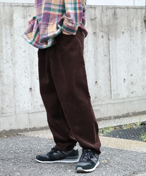 ブラックレーベル　コーデュロイパンツ　LLサイズ 　赤茶系　30,800円 RED KAP（レッドキャップ） ワイドパンツ パンツ 「RED KAP/レッド