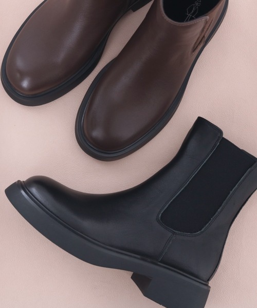 あしながおじさん ブーツ プレーンサイドゴアブーツ 4810007