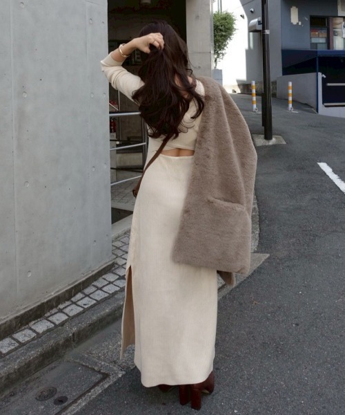 ACYM バックオープンタンクワンピース ACYM Back open tank ワンピース ACYM - ACYM Back open tank