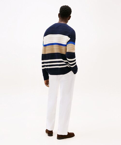 【新品未使用】  トミーカラーブロックニットセーター TOMMY HILFIGER（トミー・ヒルフィガー） セーター ニット カラー