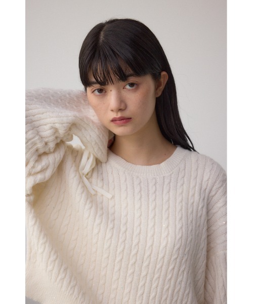 AZUL BY MOUSSY（アズールバイマウジー） ニット セーター ドロ