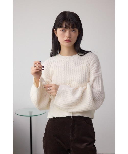 AZUL BY MOUSSY（アズールバイマウジー） ニット セーター ドロ