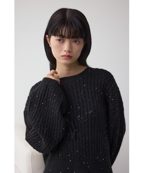 AZUL BY MOUSSY（アズールバイマウジー） ニット セーター ドロ