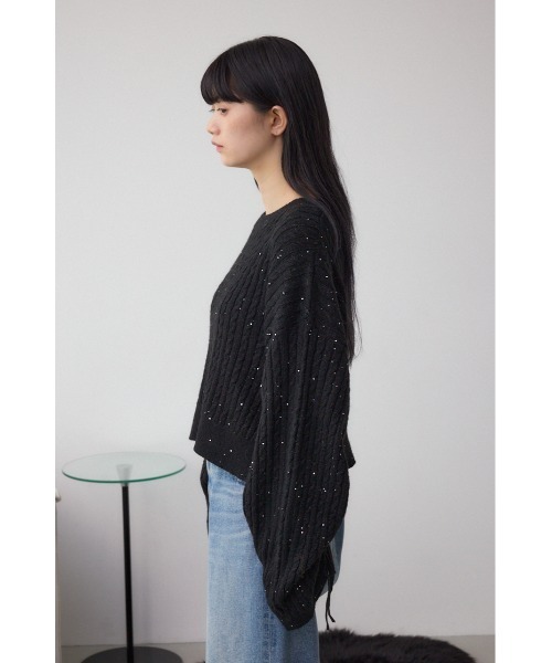 AZUL BY MOUSSY（アズールバイマウジー） ニット セーター ドロ