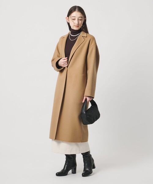 極美品✨️23AW　定価7.1万　ユナイテッドアローズ　リバー テーラード コート リバー テーラード ミドルコート