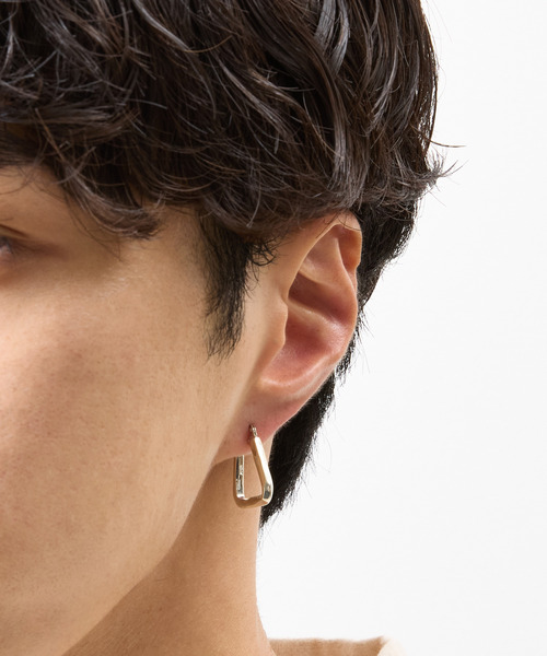 Muff（マフ） ピアス マフ / シルバー925フープピアス ダブル/ P4A-W