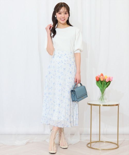 「WILLSELECTION」 半袖ニット FREE ピンク レディース_画像2