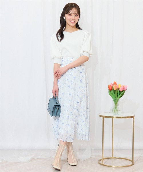 「WILLSELECTION」 半袖ニット FREE ピンク レディース_画像4