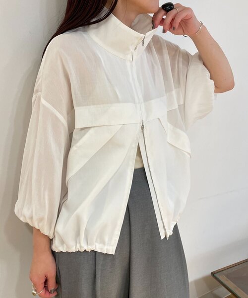 「Omekashi」 ブルゾン FREE ブラック レディース_画像5