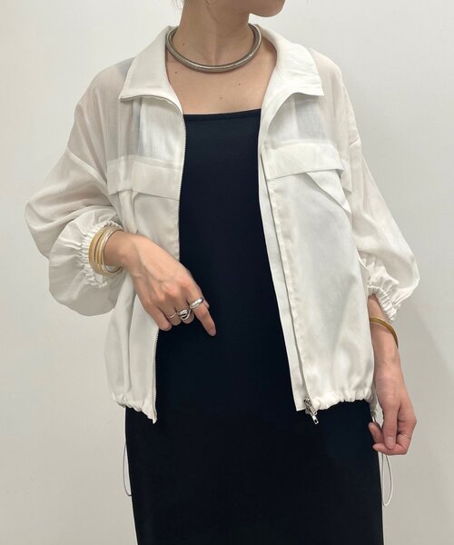 「Omekashi」 ブルゾン FREE ブラック レディース_画像10