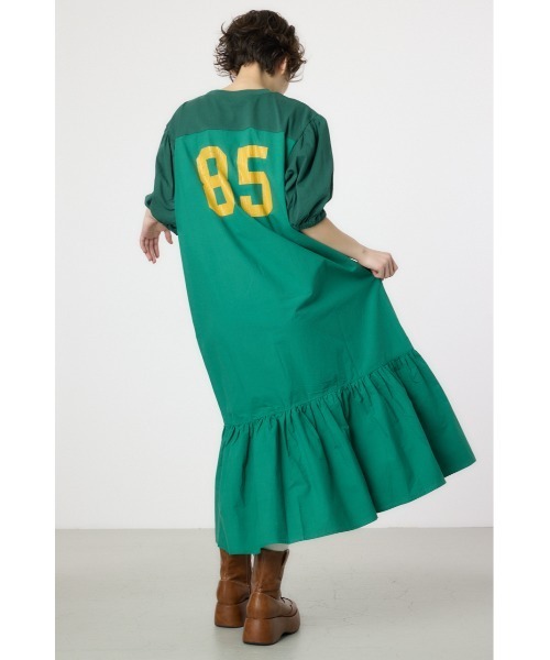 「RODEO CROWNS WIDE BOWL」 半袖ワンピース FREE ネイビー レディース_画像5