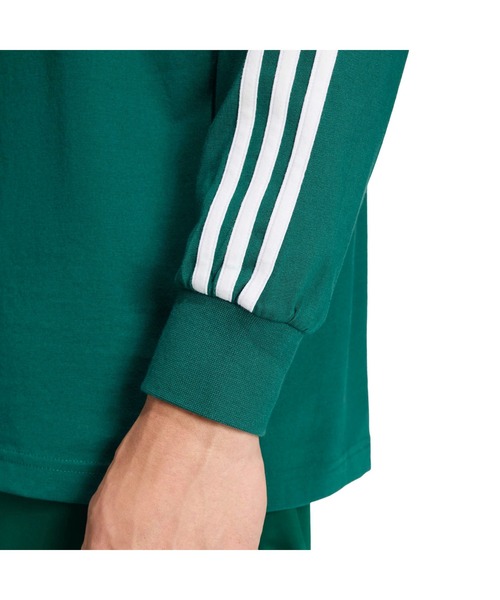 adidas（アディダス） ポロシャツ adidas 3-STRIPES RUGBY LONGSLEEVE