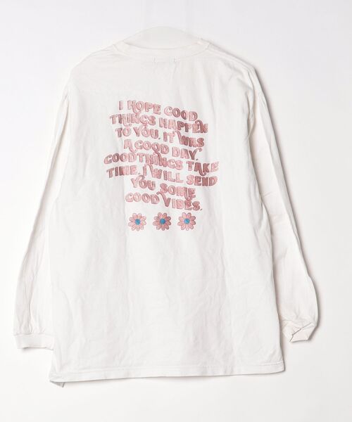 「Candy Stripper」 長袖カットソー 2 ホワイト レディース_画像2