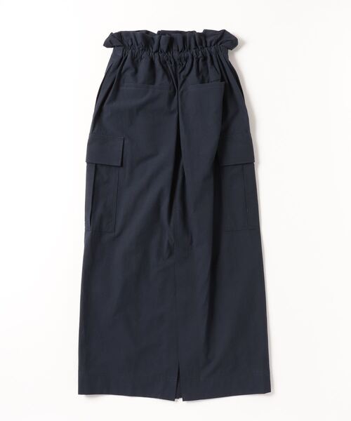 「SACRA」 ロングスカート 38 ネイビー レディース_画像2