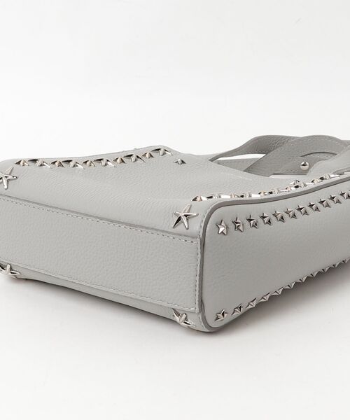 JIMMY CHOO（ジミーチュウ） MINI PEGASI 2WAYバッグ - グレー