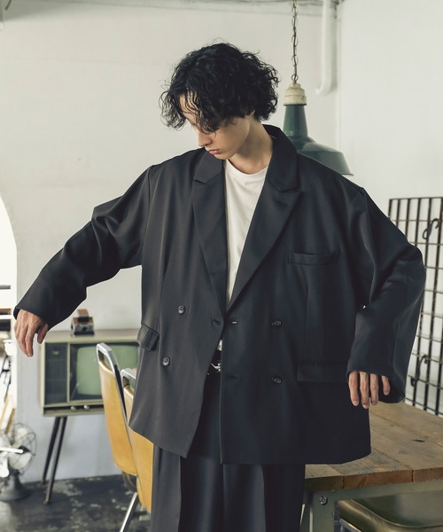 「Bleme」 テーラードジャケット M チャコール メンズ_画像8