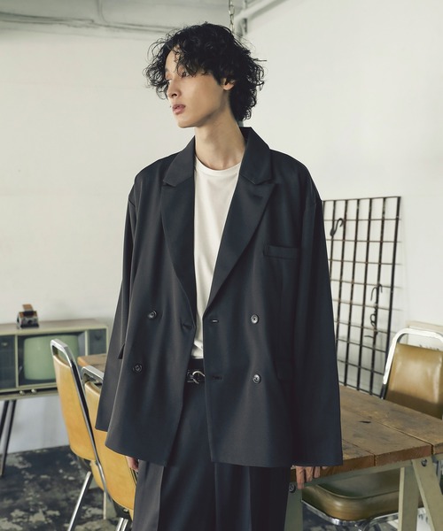 「Bleme」 テーラードジャケット M チャコール メンズ_画像9