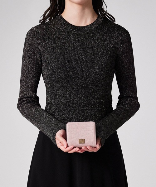 Paul Smith（ポール・スミス） 二つ折り財布 財布 メタルクロップド