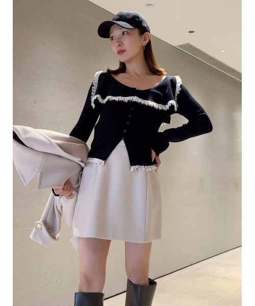 SNIDEL（スナイデル） スカート 構築ミニスカート : ZOZOTOWN Yahoo!店