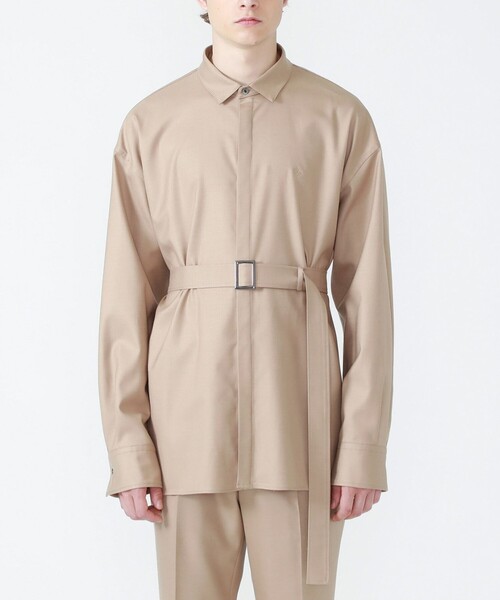 「Education from Youngmachines」 長袖シャツ M ブラック メンズ_画像3