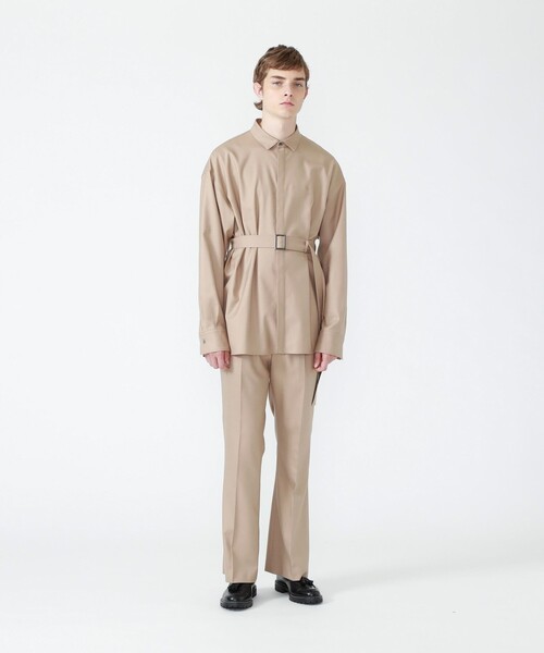 「Education from Youngmachines」 長袖シャツ M ブラック メンズ_画像6