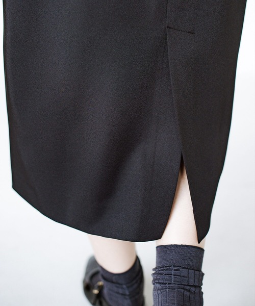 「haco!」 7分袖ワンピース MEDIUM ネイビー レディース_画像9