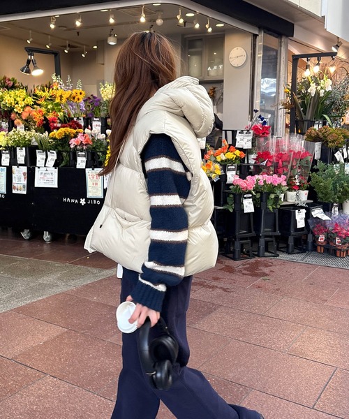 CANAL JEAN（キャナルジーン） ダウンベスト ベスト El mar パファー