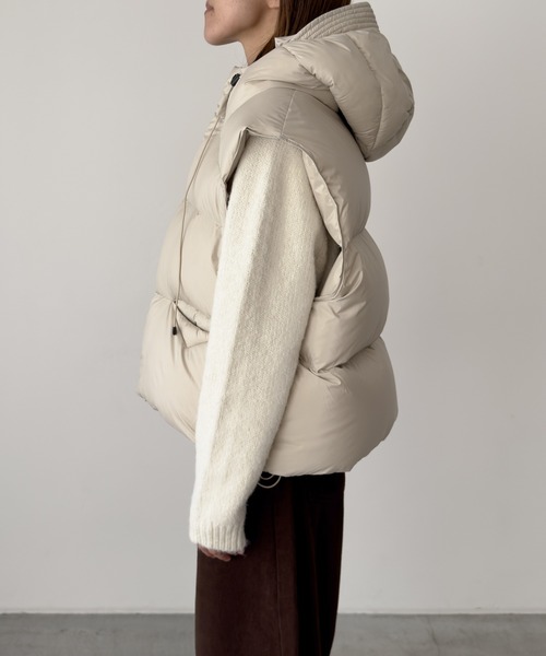 CANAL JEAN（キャナルジーン） ダウンベスト ベスト El mar パファー