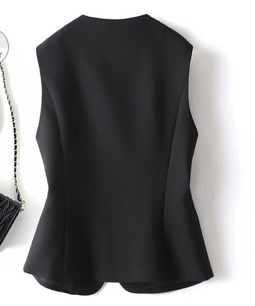 「SMILE ORCHID」 ベスト M ブラック レディース_画像5