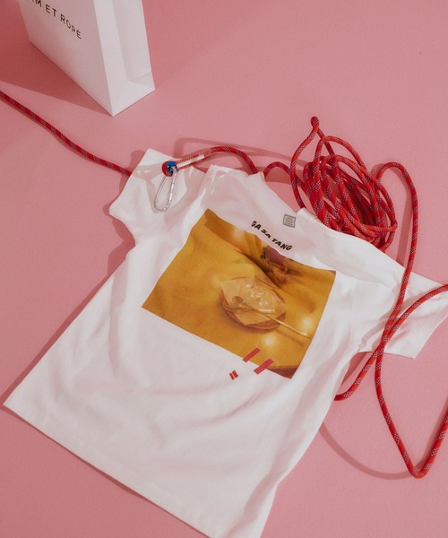 「TANGTANG」 半袖Tシャツ M ホワイト メンズ_画像2