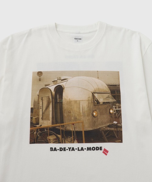 「TANGTANG」 半袖Tシャツ M ホワイト メンズ_画像6