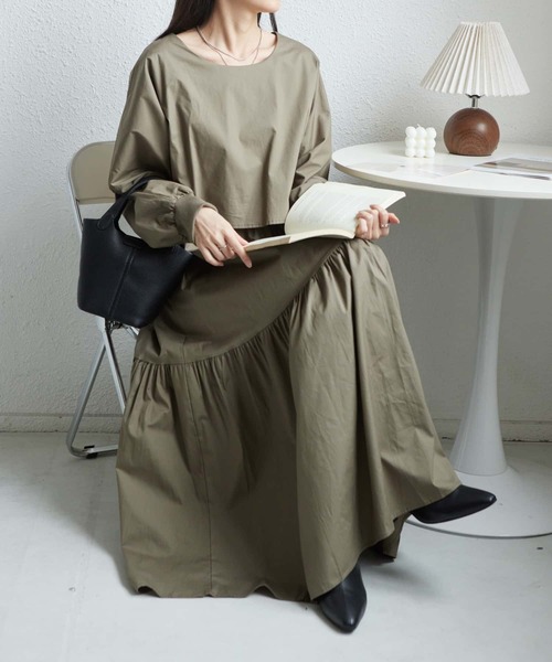 MAISON DE THERESE（メゾン ド テレーズ） ワンピース フェイクレー